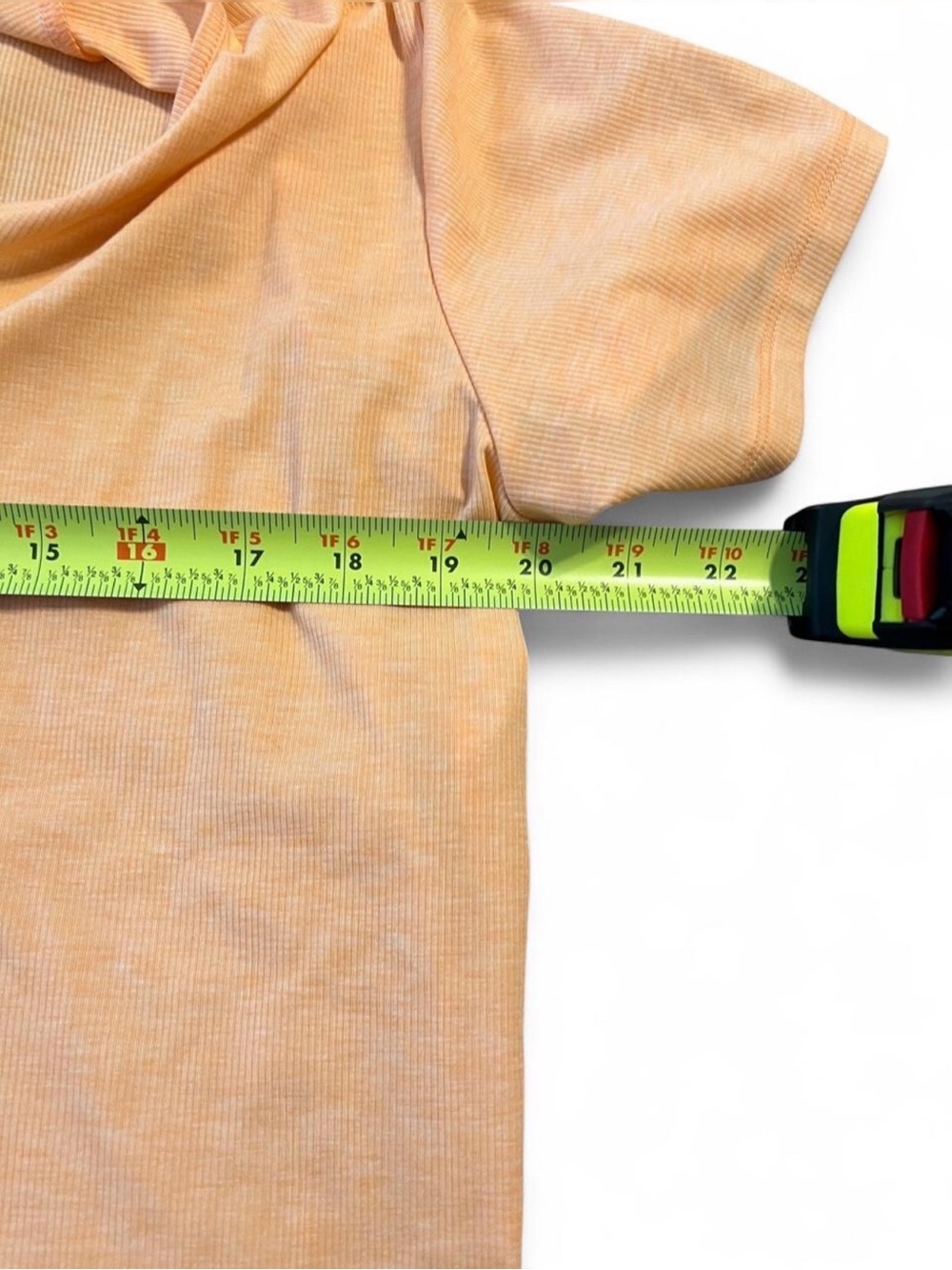 The North Face Women's Scoop-Back Short Sleeve Tee in Peach - Picture 5 of 7